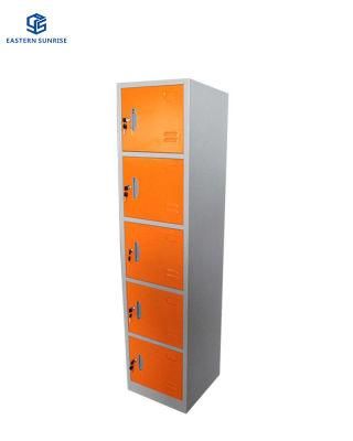 5 Door Metal Steel Safety Storage Cabinet Locker