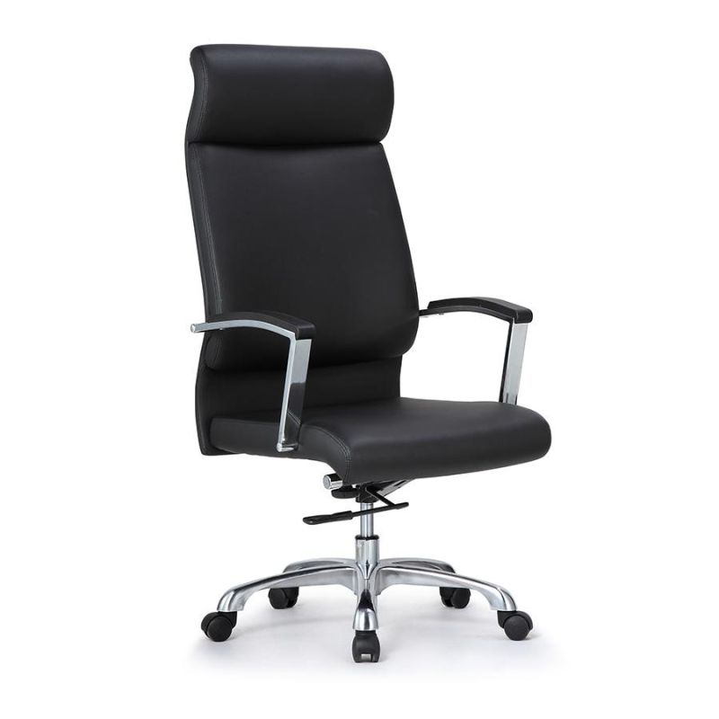 High Quality Soft Pad Genuine Leather Office Chair