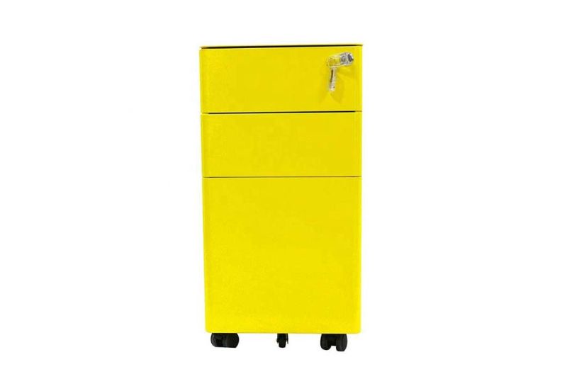 Modern Design Steel Mobile Pedstal Metal Drawer File Cabinet