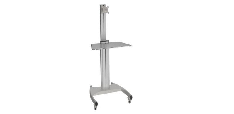 Mobile Computer Workstation Single Monitor 10-24" Height Adjustment (PC 1601A)
