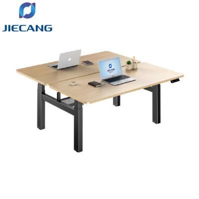 Made of Metal Carton Export Packed Wooden Furniture Jc35TF-R13s-2 Adjustable Table