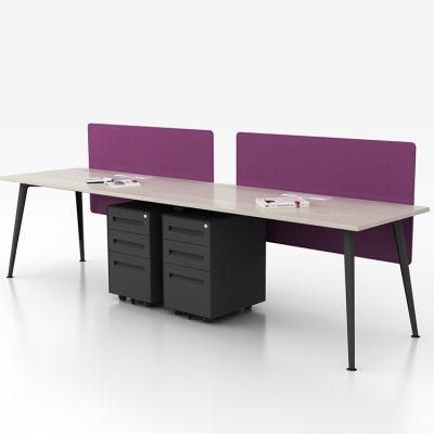 Hot Sale Open Space Office Computer Tables 2 Seater Workstation for Staff