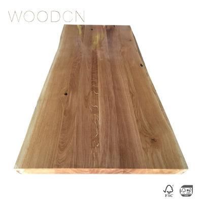 Solid White Oak Edge Glued Worktop