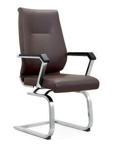 New Auto Swivel U Shape Leather Office Furniture Visitor Guest Chair (PK0808D)