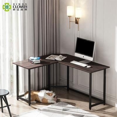 Comercial Furniture Wholesale Cheap Home Office Corner Writing Desk L Shaped Computer Desk