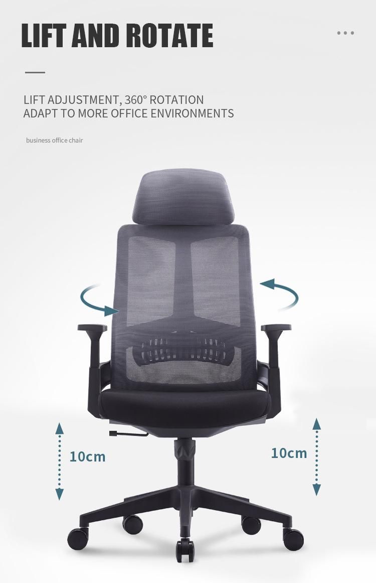 High Back 3D Armrest Swivel Executive Gaming Home Furniture Korea Mesh Office Chair