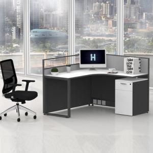 L Shaped New Office Staff Table Furniture
