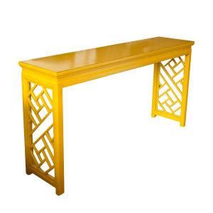 Chinese Antique Peking Window Console Table