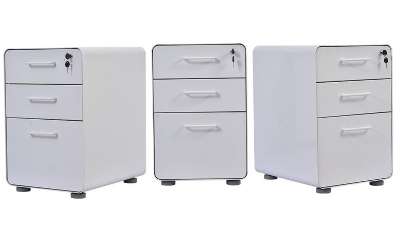 Modern Design Colorful Steel Mobile Filing Cabinet Factory Supply