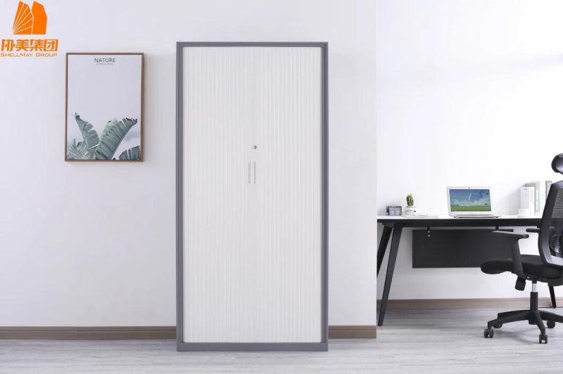 Steel Tambour Door Cabinet, Roller Shutter Door Filing Storage Cupboard