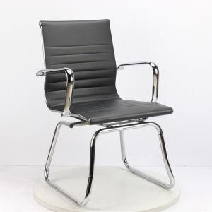 Factory Outlet Armless Office Chair Staff Chair PU Leather