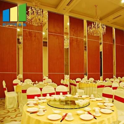 Customized Soundproof Sliding Portable Partition Wall Board for Banquet Hall