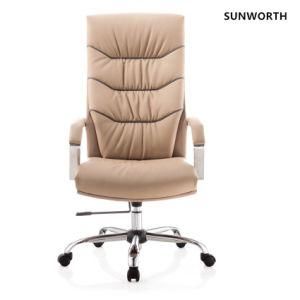 Sunworth Boss Home Ergonomic Office Leather Office Chair (LC-9261 1-222-511)