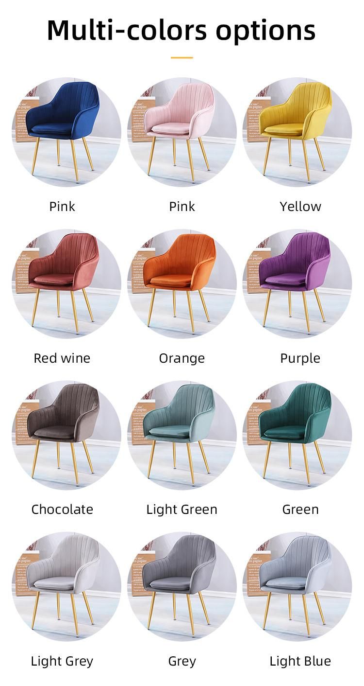 Dark Green Fabric Lounge Chair with Metal Legs High Back Leisure Chair