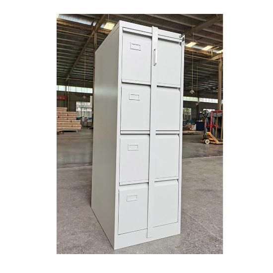 Fas-002- 4D Wholesale Lockable Metal Storage 4 Drawer Vertical Office Steel Filing Cabinet