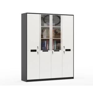Big Lots Aluminum Frame Filing Cabinet Office Furniture with Glass