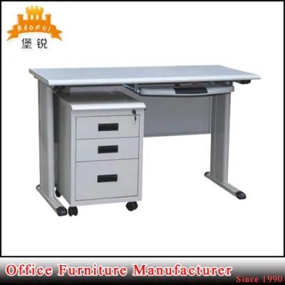 MDF Office Computer Desk with Mobile Drawer Cabinet