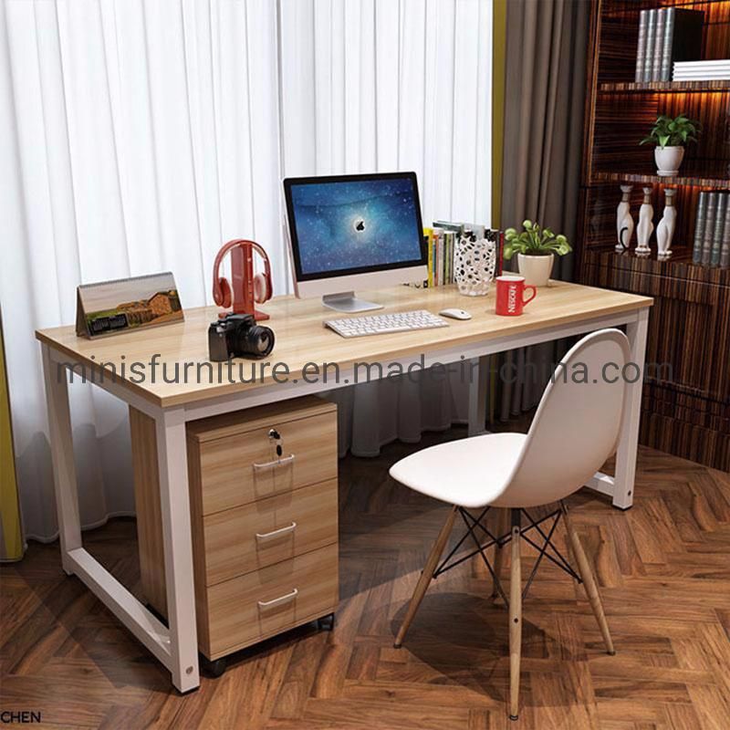 (MN-CT93) Simple Design Office Furniture Wood Color Computer Desk