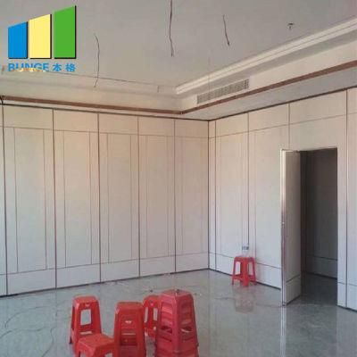Conference Hall Soundproof Moveable Doors Acoustic Sliding Folding Partition Walls