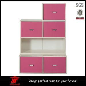 Living Room Furniture Color Wooden Design Bookcase Cabinet Bookshelf