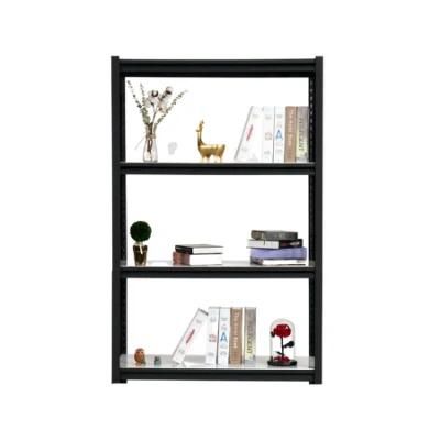 Black 3-Tier Metal Storage Rack Shelves