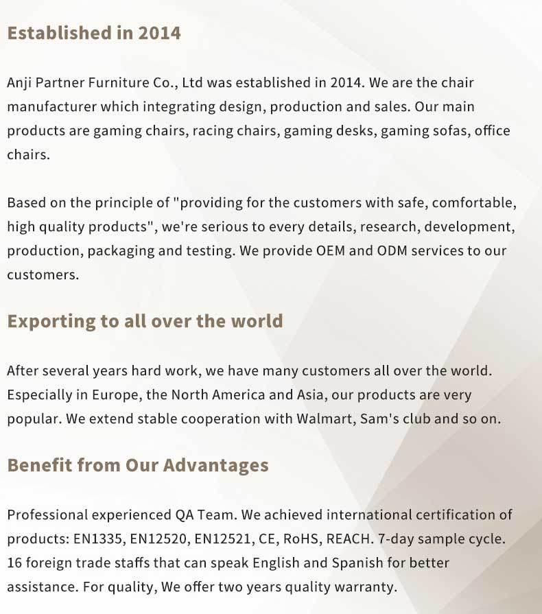 High Quality Comfortable Leather Computer Chair PU Gaming Chair