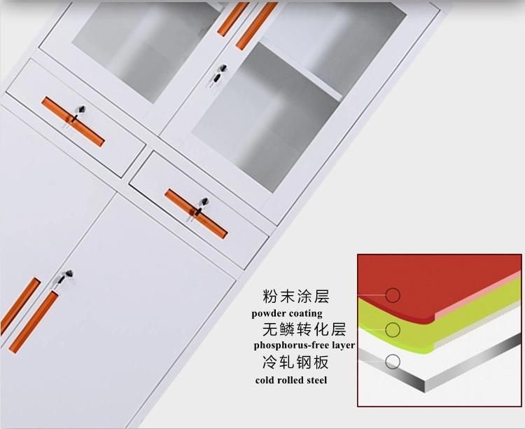 Knock Down Office Furniture File Storage Cabinet/Steel Filing Cabinet