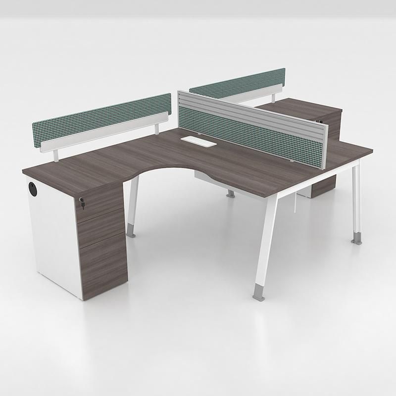 High Quality Modern Office Computer Desk Four Seats Office Workstations