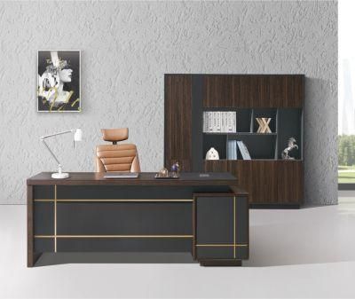 Cheap Price L Shaped MDF Management Desk