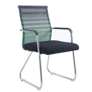Fashion MID-Back Mesh Visitors Office Chair with Sponge Cushion Green