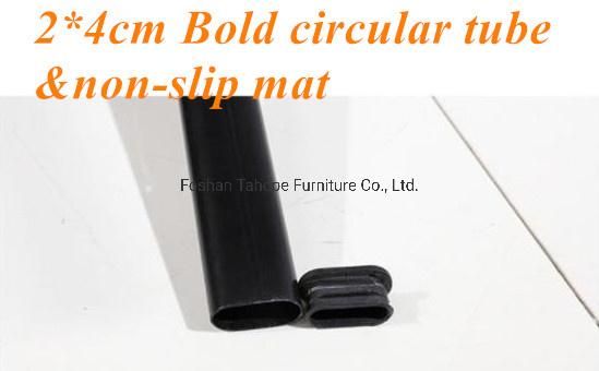 Foshan Office Furniture Company Steel Leg Fabric Student Visitor Training Standing Chair