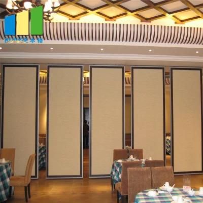Aluminum Sliding Conference Room Mobile Doors Folding Partition Wall in Saudi Arabia