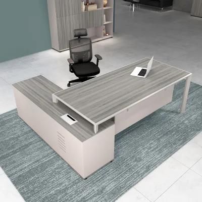 Modern Design Home Office Desk CEO Executive Office Table with Pedestal Drawers
