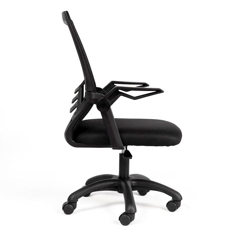 Office Chair Promotion Swivel Office Mesh Chairs with Flip up Armrest at Very Cheap Price.