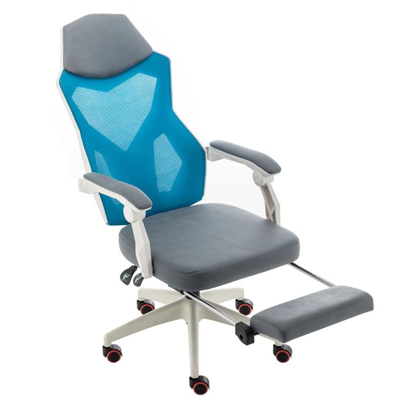 High-Back Reclining Ergonomic Home Office Chairs Computer Desk Chair Desk Chairs with Footrest and Lumbar Support