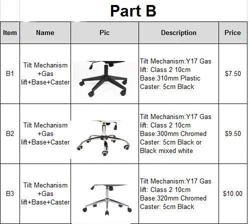 Best Ergonomic Hanger Back Design Office Furniture Executive Computer Swivel High Back Mesh Chair