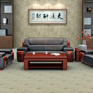 China Color Customized Meeting Room Furniture Luxury Leather Sofa