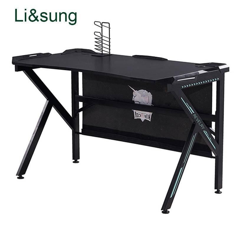 Lisung 30029 PC Computer Best K Shape Gaming Desk