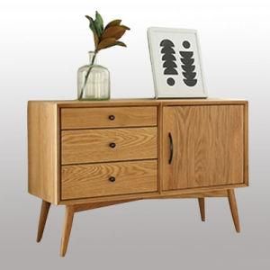 Classic Style Bedroom Wood Cabinet with Three Drawers