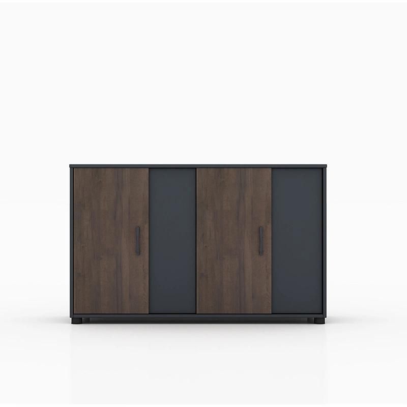 Custom Luxury Office Depot Modern Executive L Shape Wooden Furniture Wood Filing Cabinets