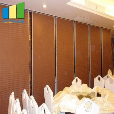 Flame Retardant Acoustic Folding Fabric Partition Wall for Multi-Function Hall