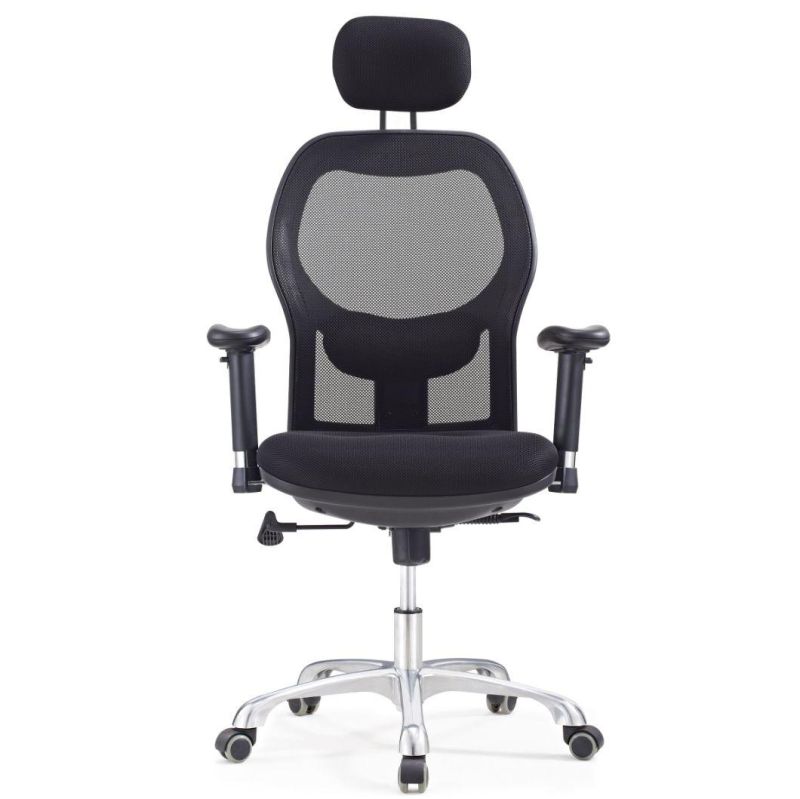 High Back Ergonomic Mesh Office Chair Popular Staff Boss Executive Chair with Headrest