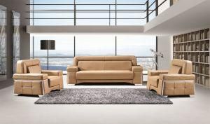 Modern Popular Combination PU Metal Home Stainless Steel Leg Office Sofa