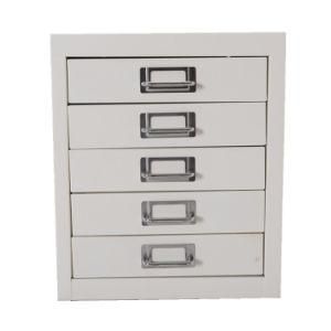 Modern Simple Style Factory Direct Sale Assembled Five Small Drawers Storage Cabinet