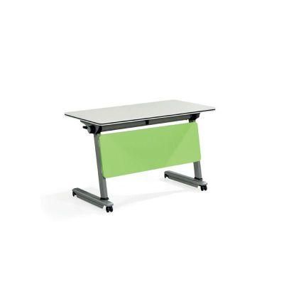 Wholesale Folding Standing Movable Stackable Sliding Hardware Computer Study Office Table Training Desk