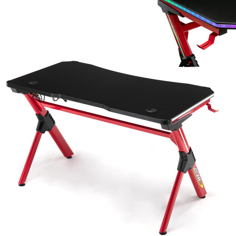 Lisung 30030 RGB LED Office Gaming Desk