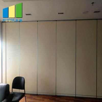 Hotel Soundproof Acoustic Banquet Wooden Operable Partition Walls