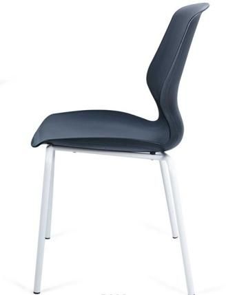 Stackable Ergonomic Modern Negotiation Training Audience Meeting Visitor Plastic Chair Student Study Use