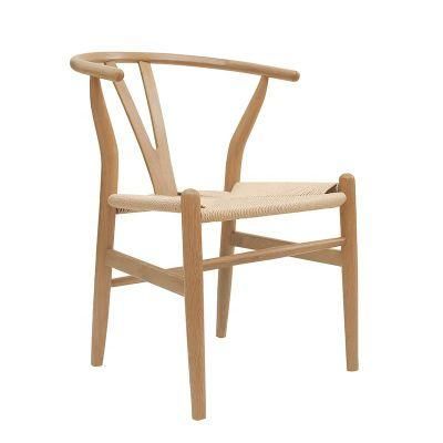 Nordic Luxury Solid Wood Furniture Modern Wishbone Y Chair Hotel Dining Chair out Door Indoor MID Century Modern Furnish Set