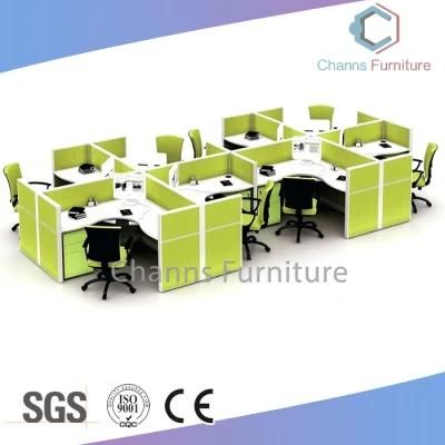 Modular Furniture Green Parititon Cross Workstation (CAS-W41228)